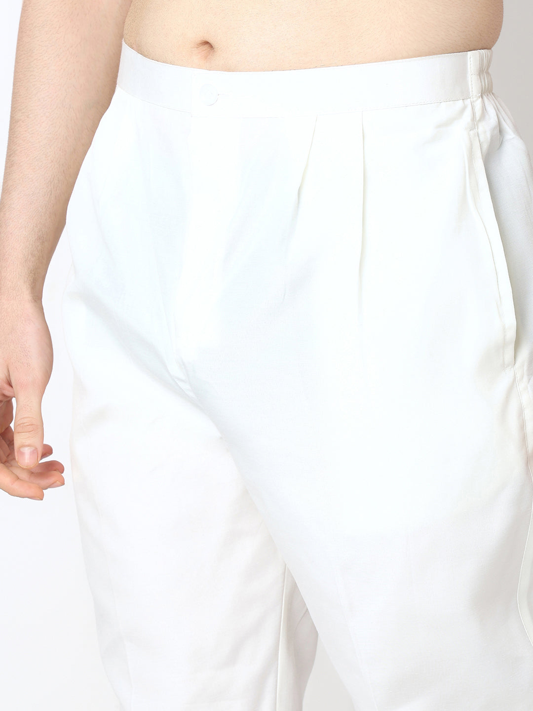 Cut Work Straight Kurta with Pant Set