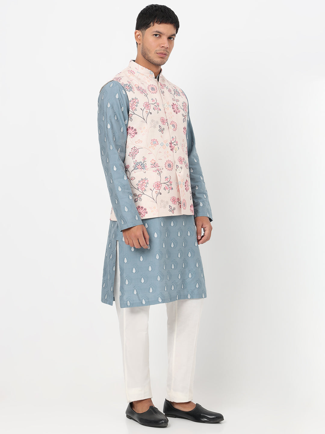 Woven Printed Straight Jacket