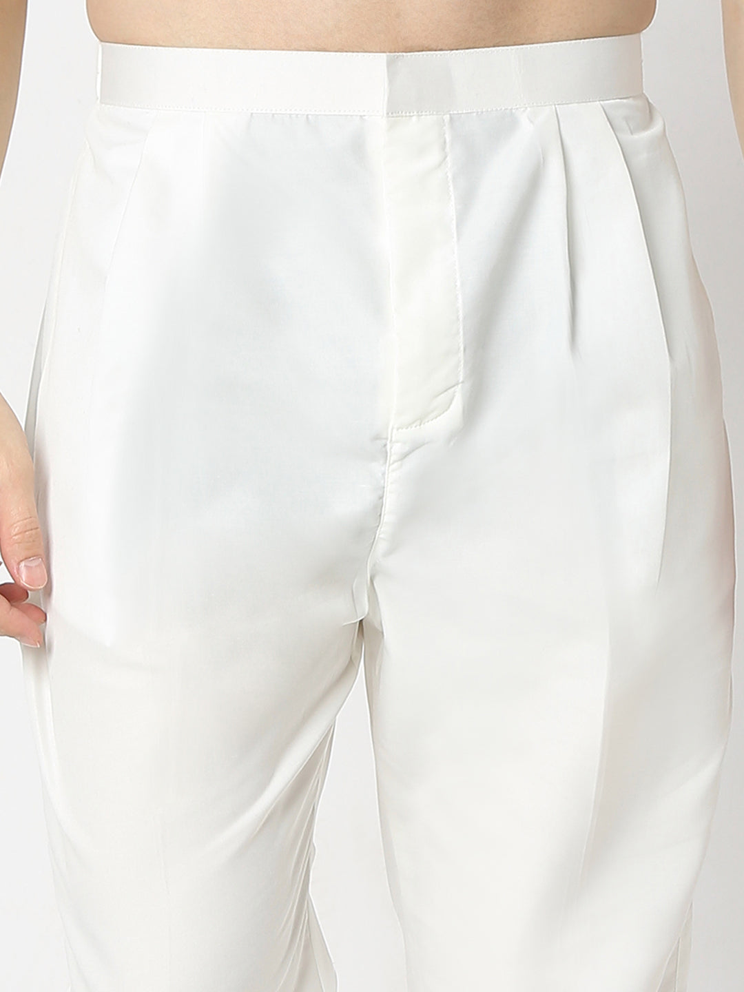 Regular Fit Embellished Full Sleeves Kurta and Pant Set