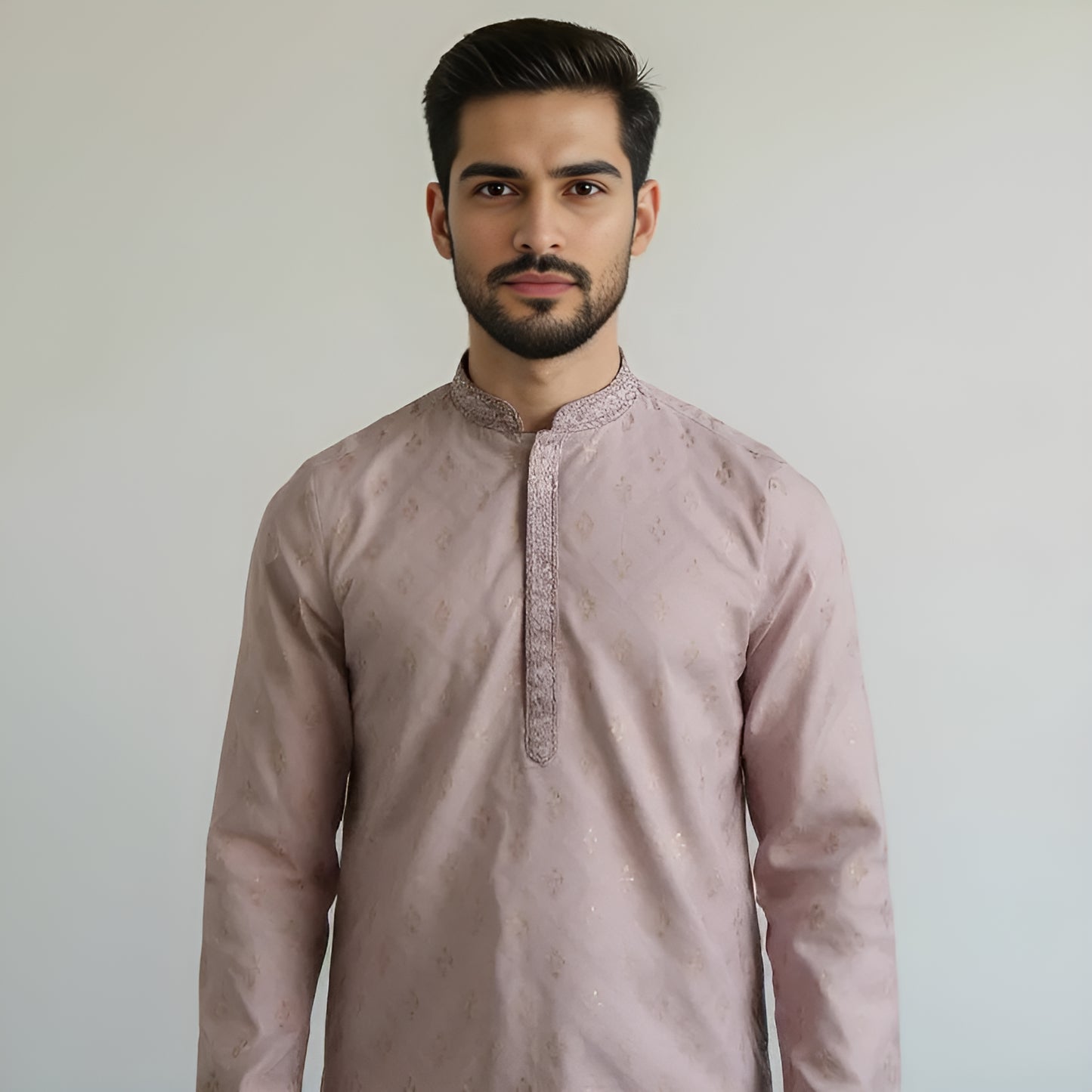 Embroidered Straight Long Kurta