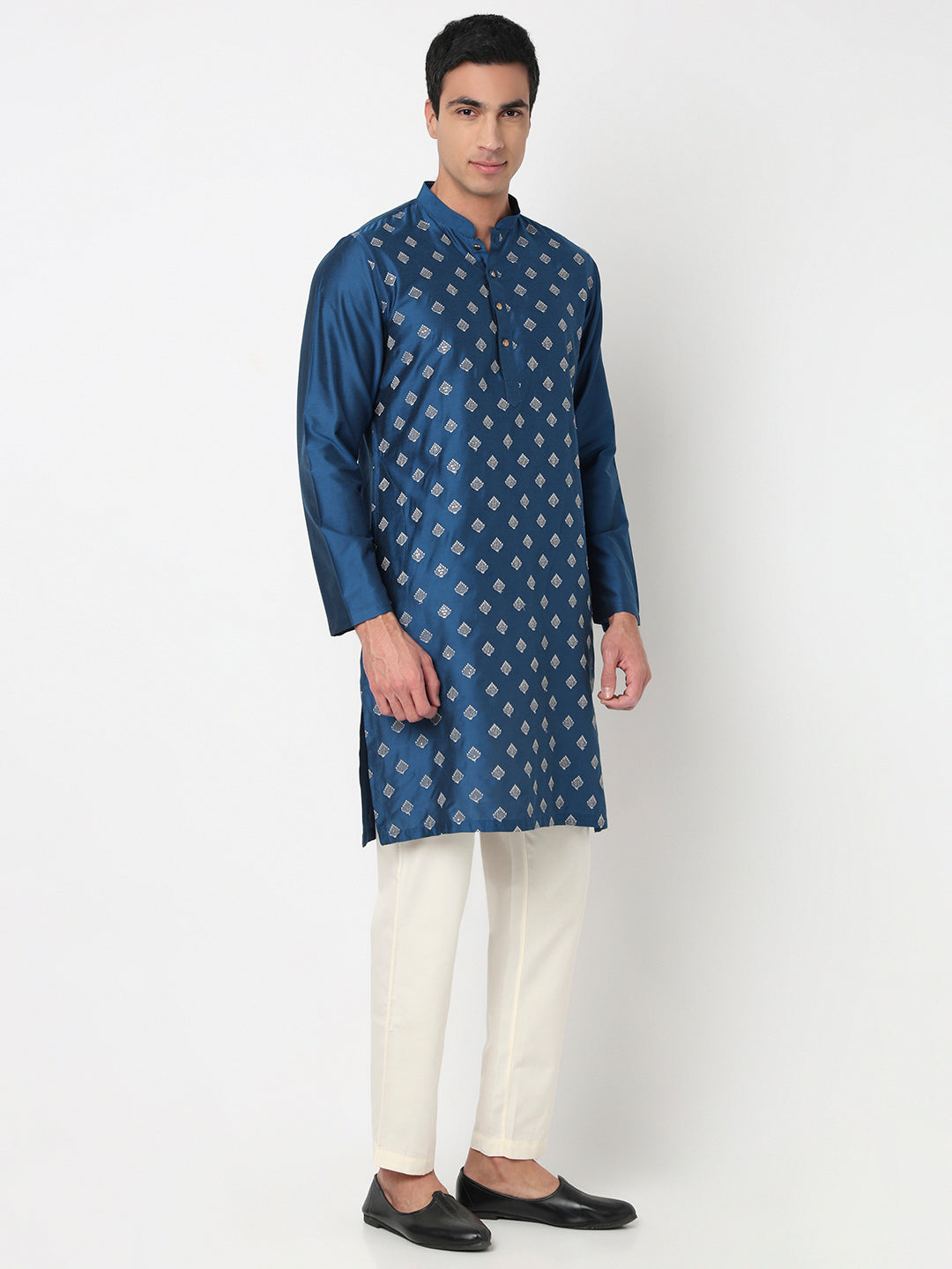 Embroidered Straight Long Kurta