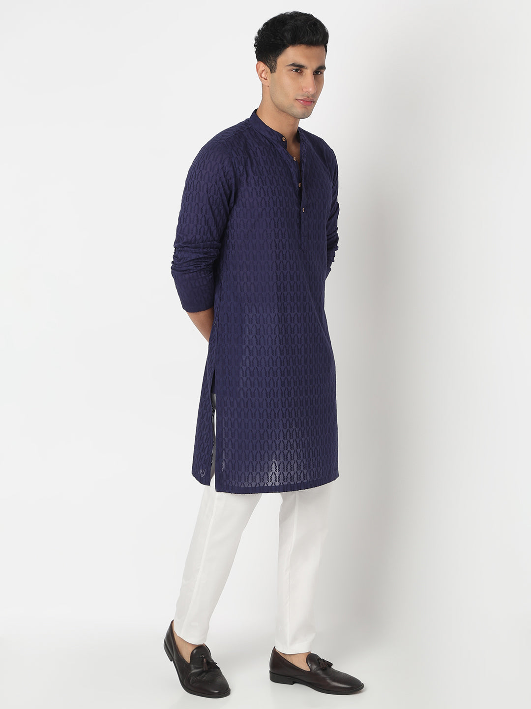 Cotton Lapet Straight Kurta