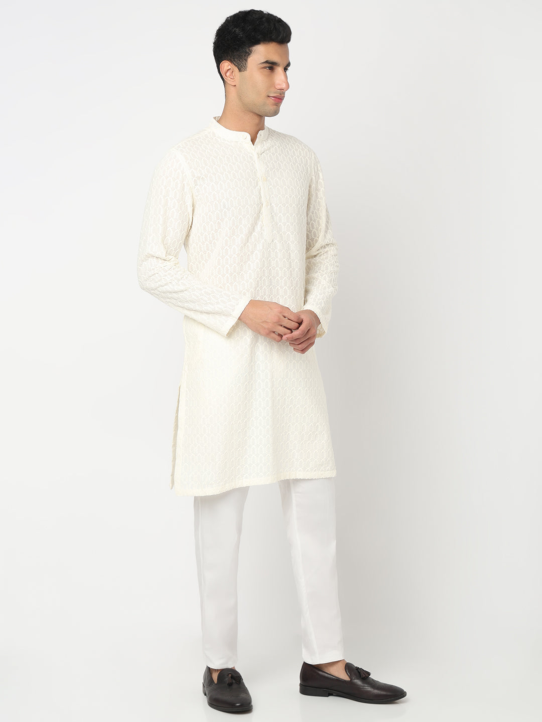 Cotton Lapet Straight Kurta