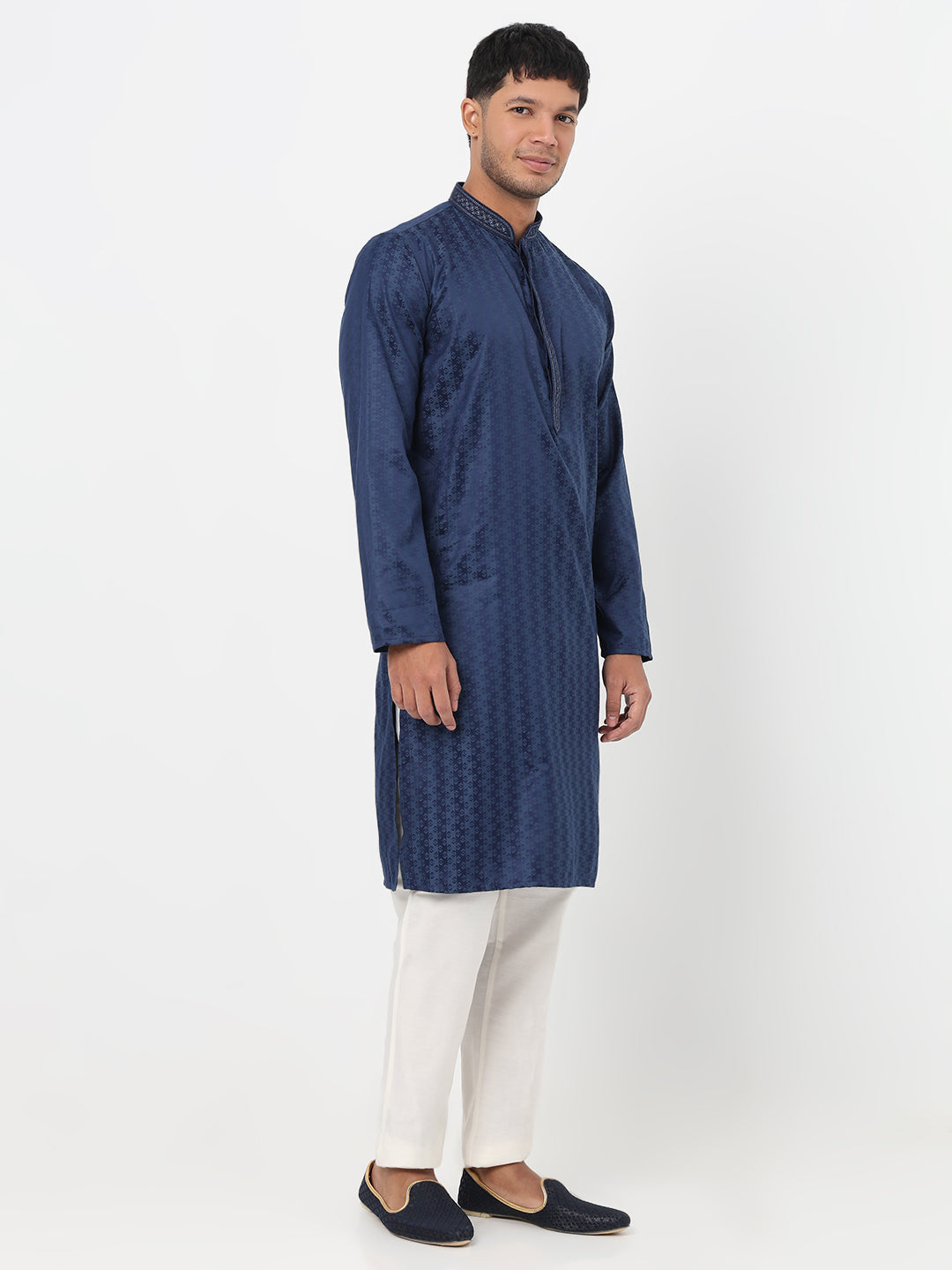 Jacquard Long Kurta