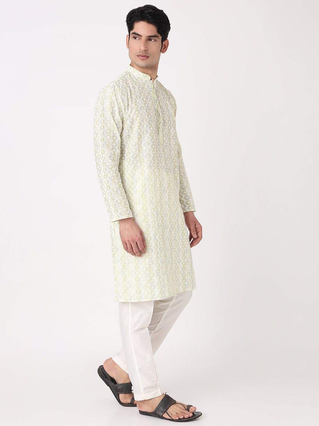 Embroidered Straight Kurta