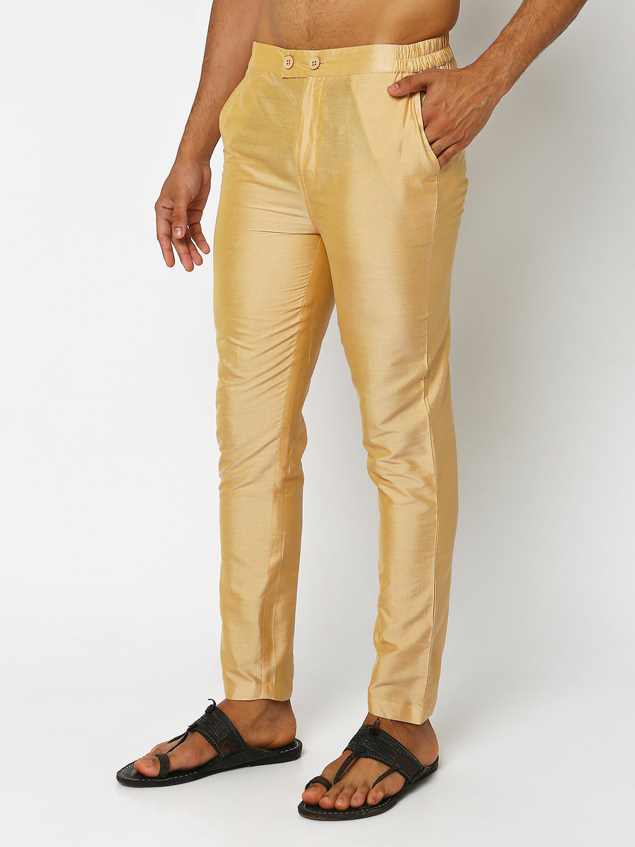 Regular Fit Solid Mid Rise Ethnic Pants Regular Fit Solid Mid Rise Ethnic Pants