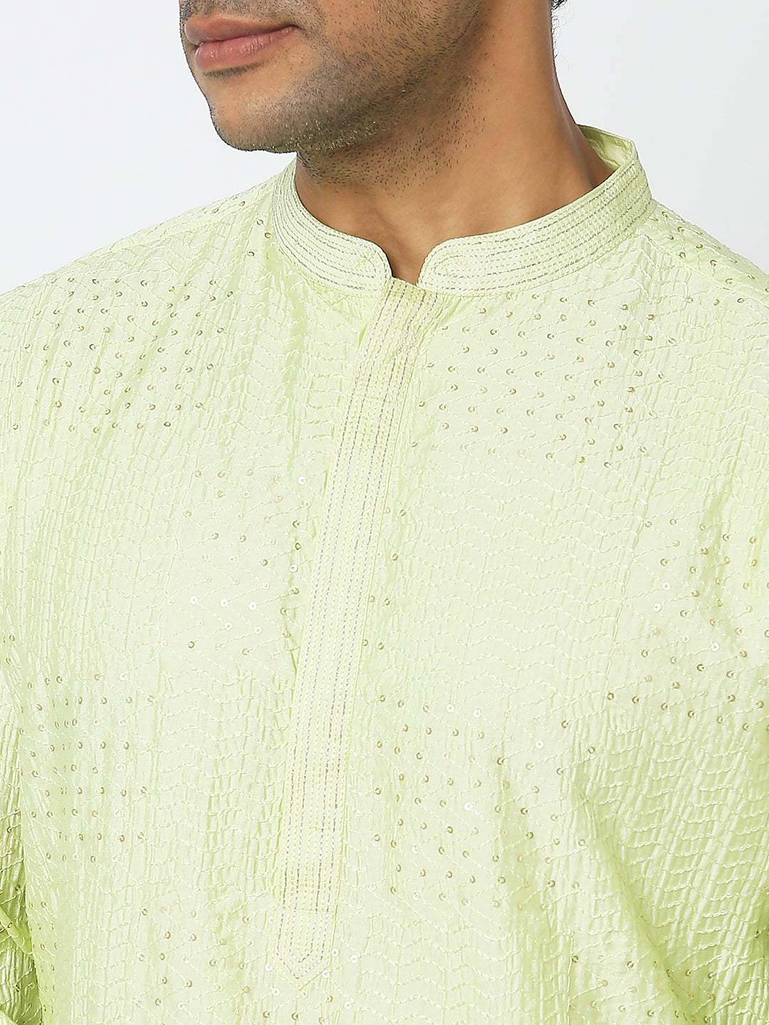 Regular Fit Embellished Kurta