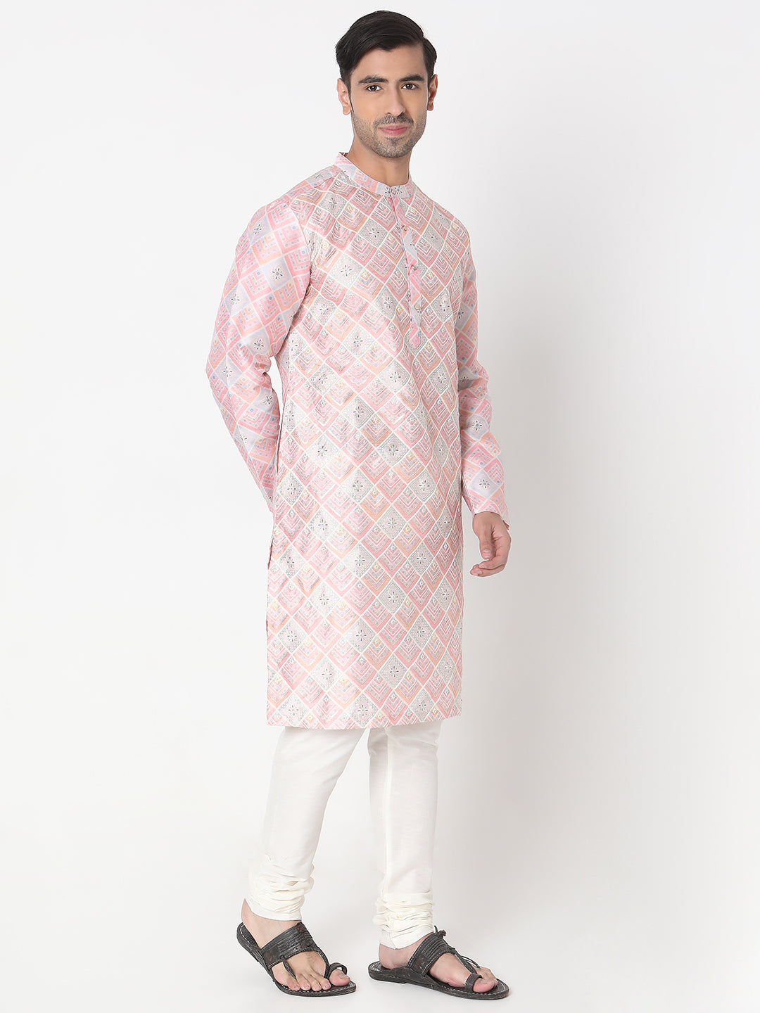 Regular Fit Embellished Kurta