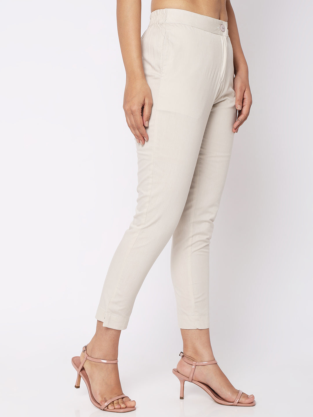 Women's Shell Cotton Solid Pant