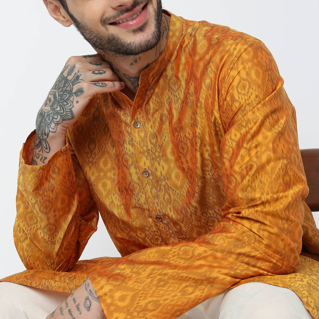 Regular Fit Printed Kurta