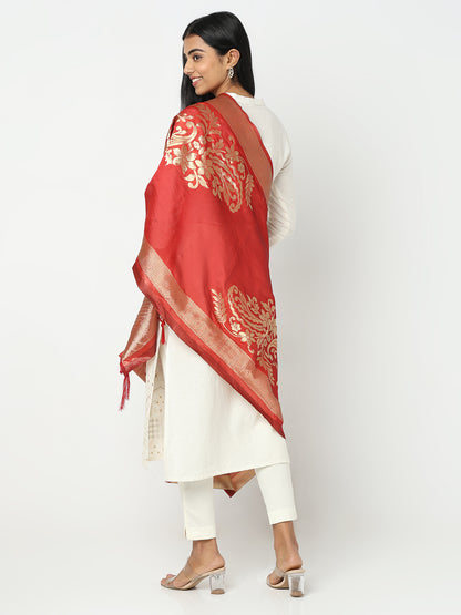 Regular Fit Jacquard Dupatta