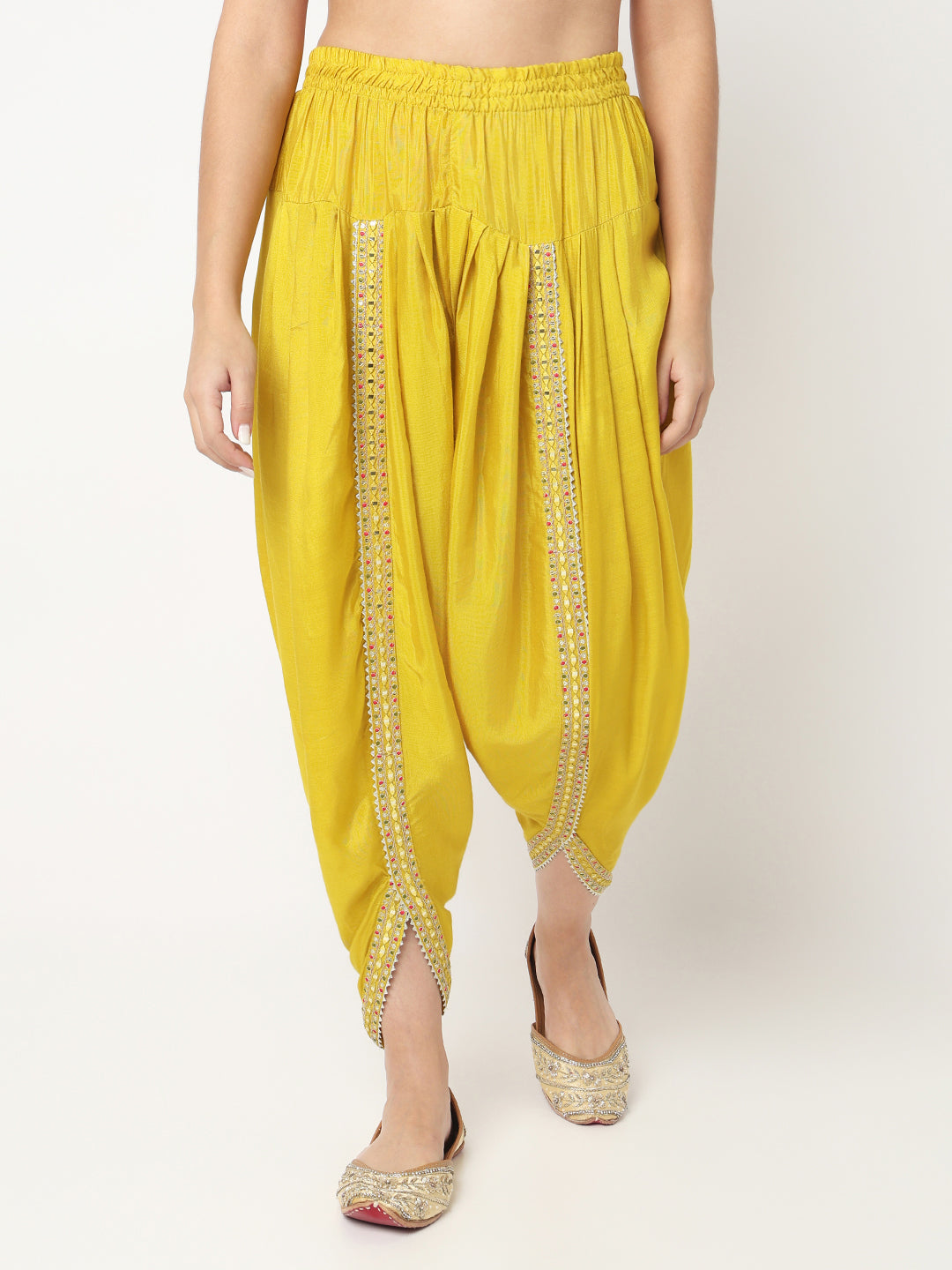 V-Neck Embroidered Straight Kurta and Pant with Dupatta Set