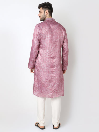 Embellished Straight Kurta with Pant Set