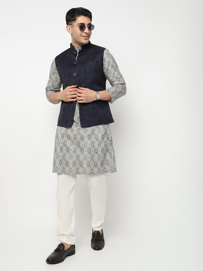Jacquard Straight Flash Buy Ethnic Jacket