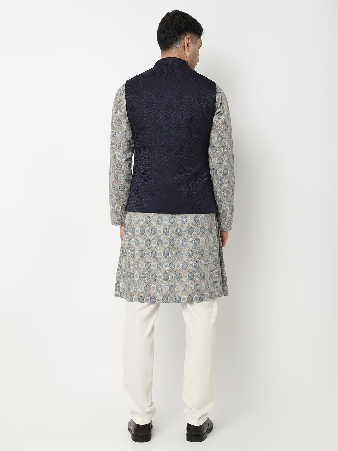 Jacquard Straight Flash Buy Ethnic Jacket