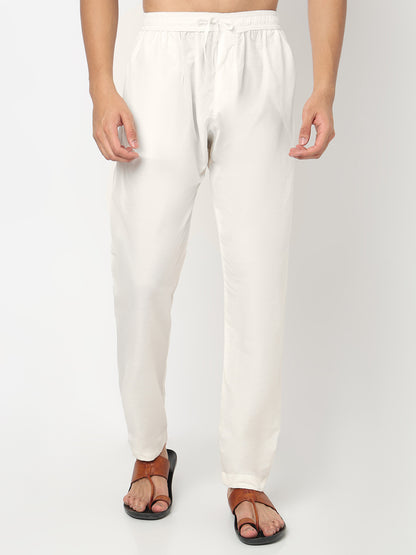 Digital Schiffli Straight Kurta and Pant Set