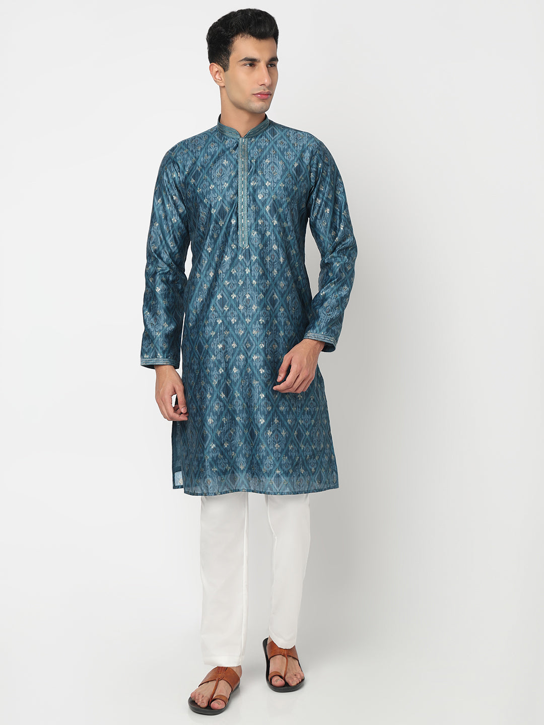 Digital Printed Straight Kurta and Pant Set