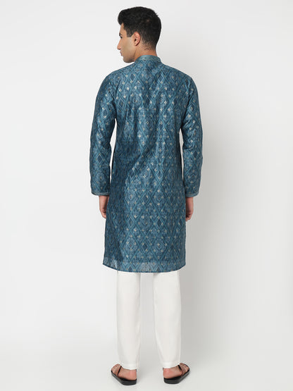Digital Printed Straight Kurta and Pant Set