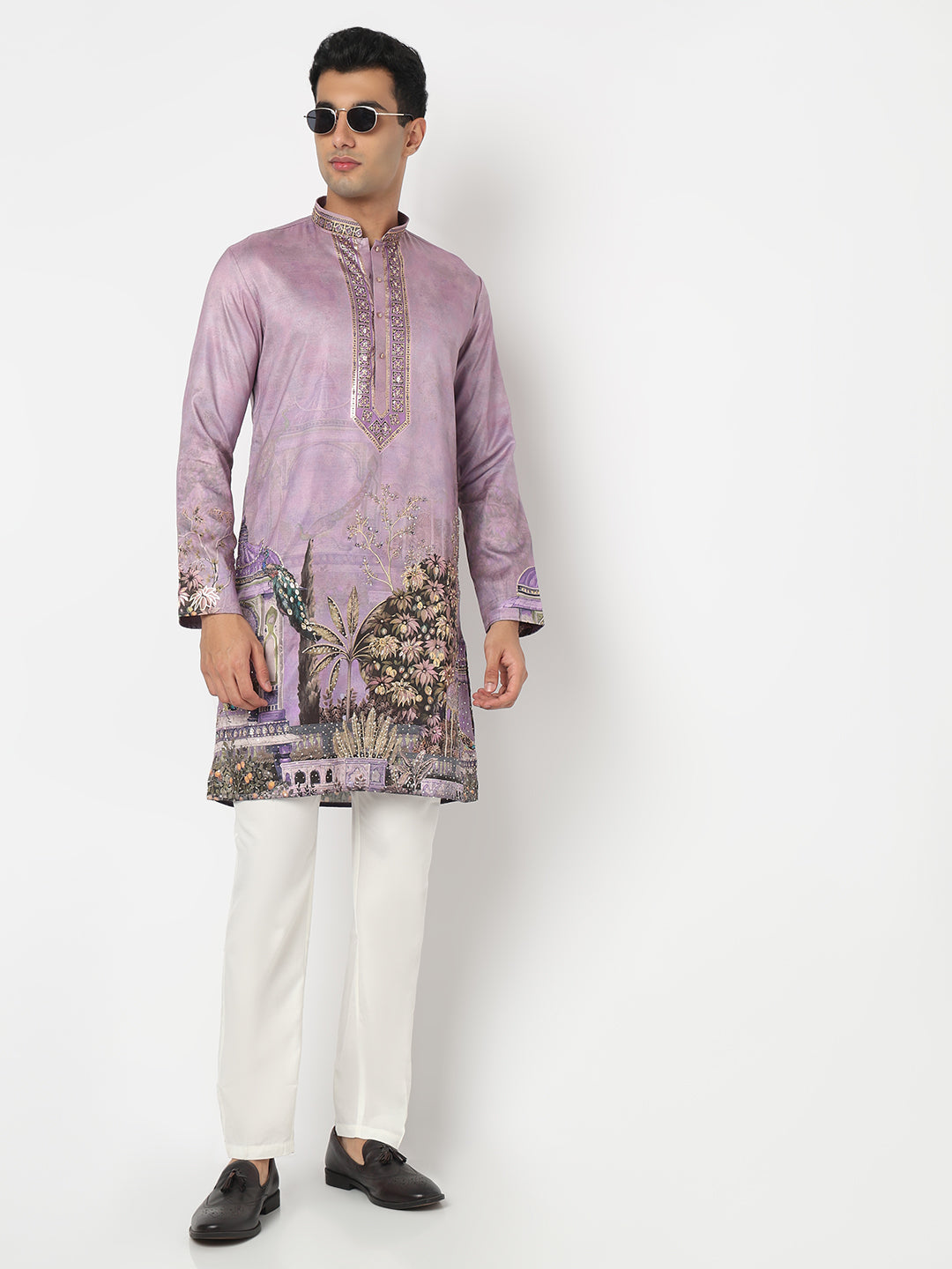 Digital Printed Straight Kurta and Pant Set