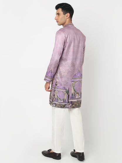 Digital Printed Straight Kurta and Pant Set