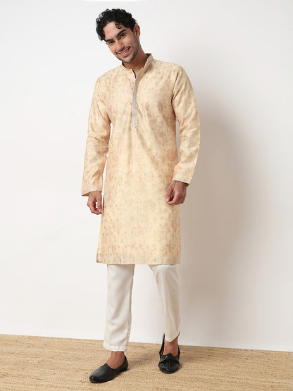 Digital Print Straight Kurta With Pant Set