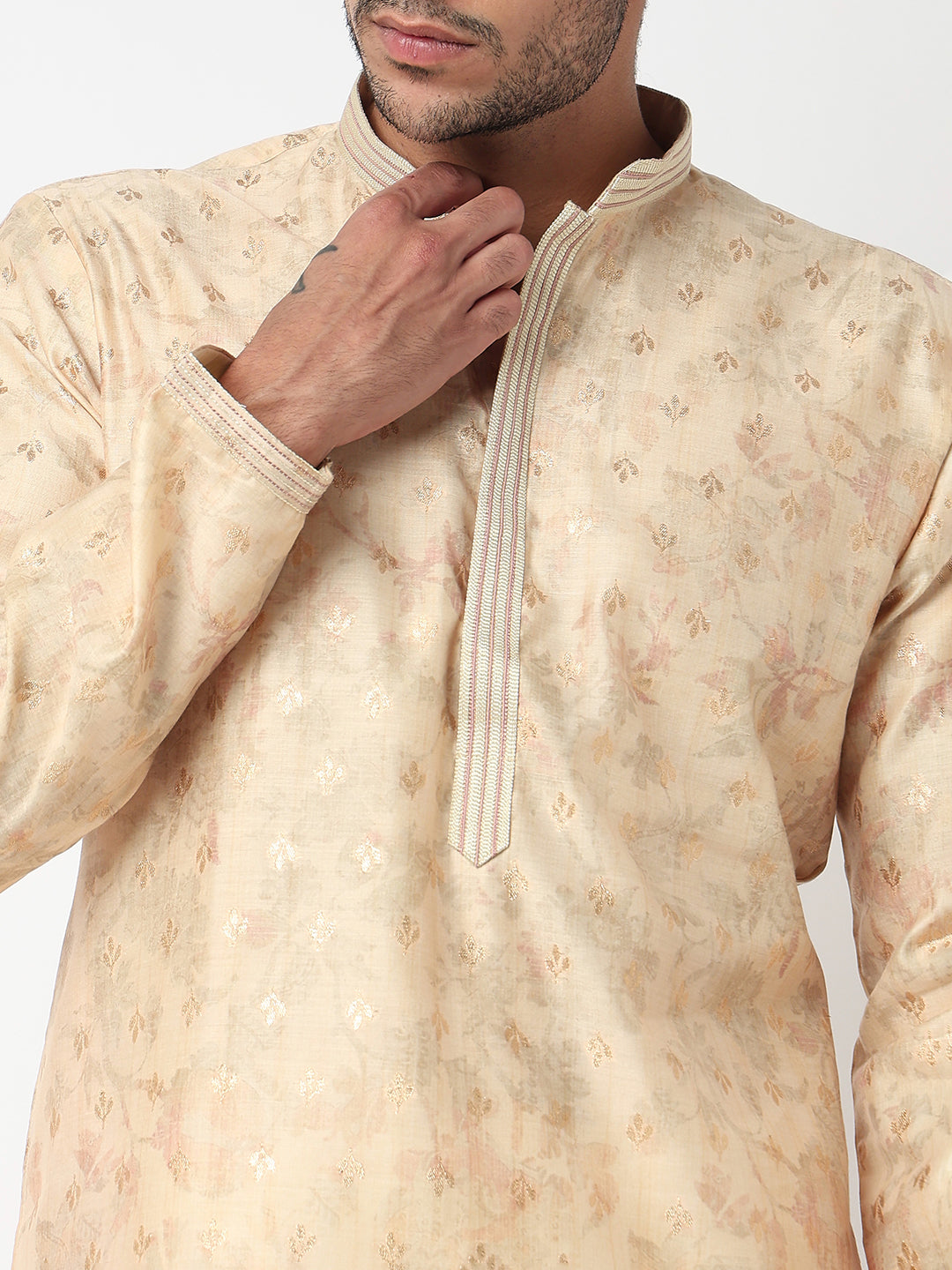 Digital Print Straight Kurta With Pant Set