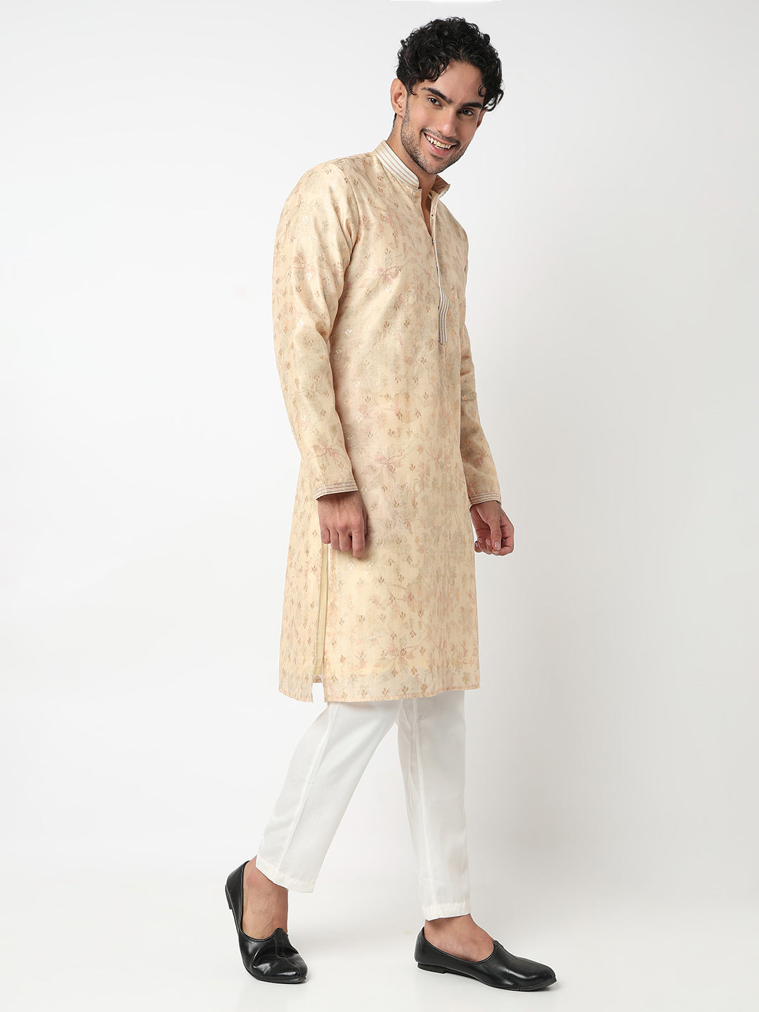 Digital Print Straight Kurta With Pant Set