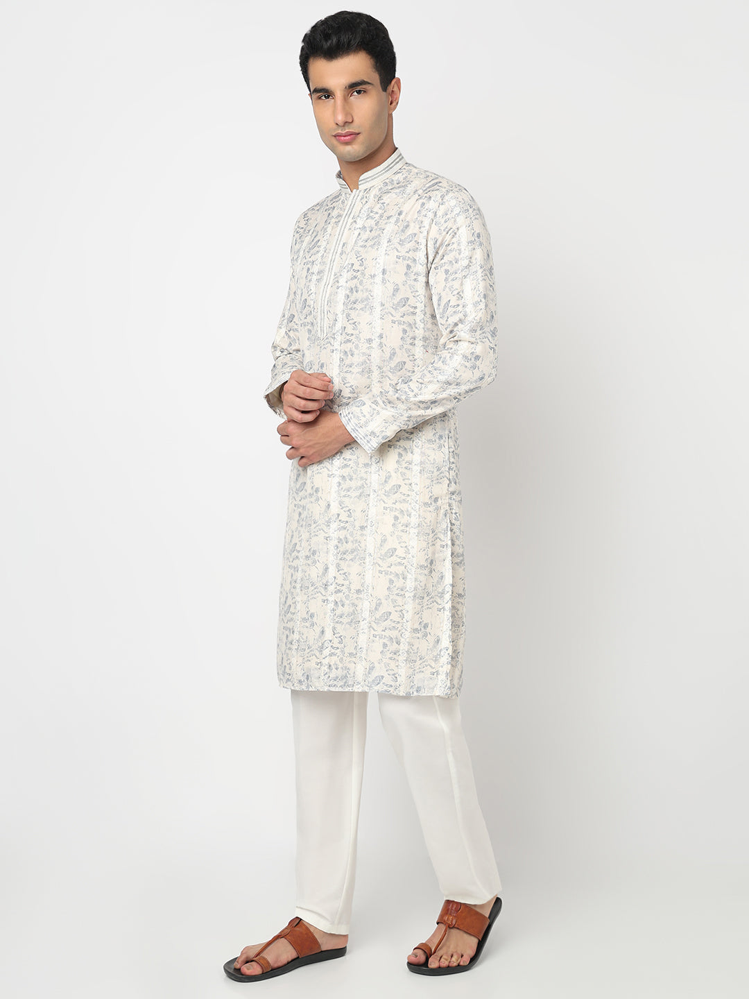 Digital Printed Straight Kurta and Pant Set