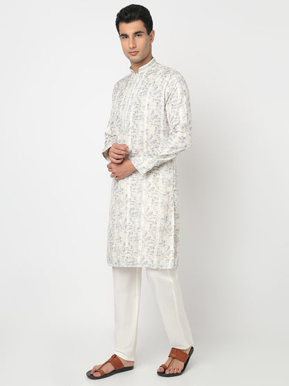 Digital Printed Straight Kurta and Pant Set
