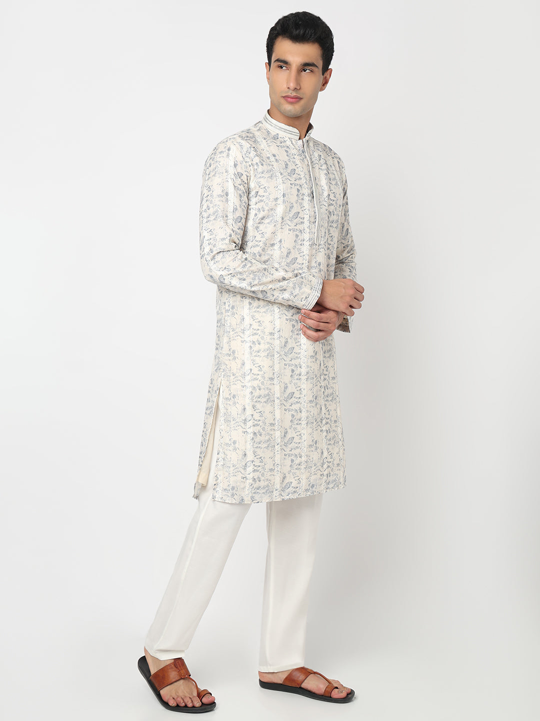 Digital Printed Straight Kurta and Pant Set
