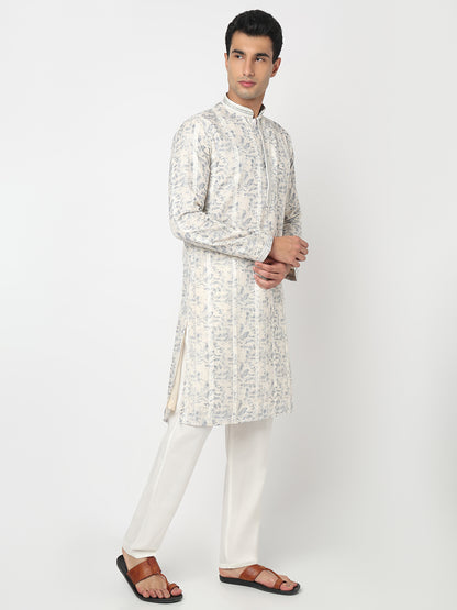 Digital Printed Straight Kurta and Pant Set