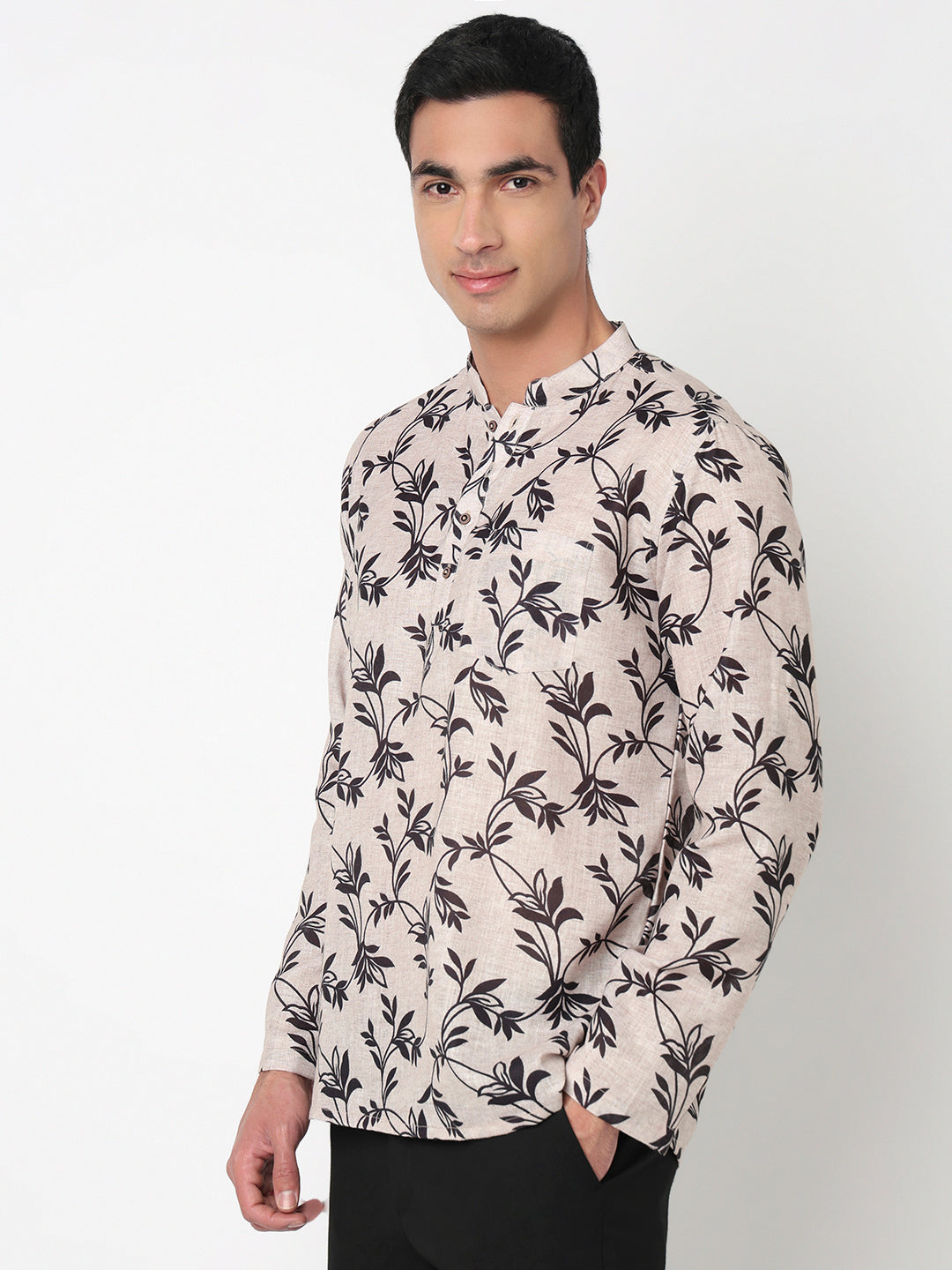 Printed Straight Short Kurta