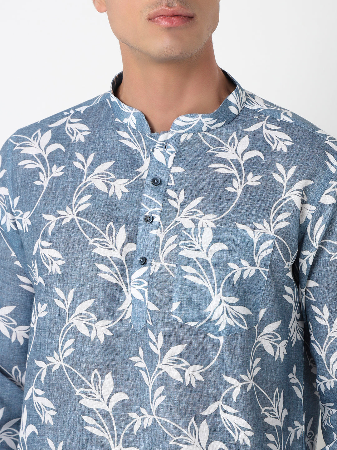 Printed Straight Short Kurta