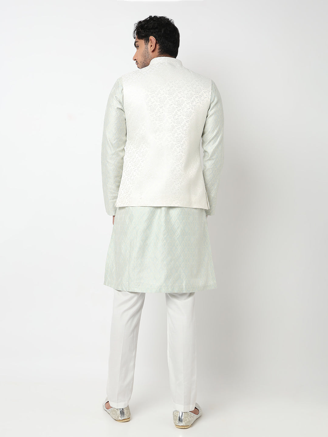 Jacquard Straight Ethnic Jacket