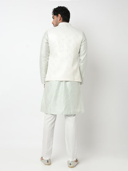 Jacquard Straight Ethnic Jacket