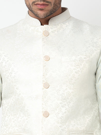 Jacquard Straight Ethnic Jacket