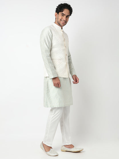 Jacquard Straight Ethnic Jacket