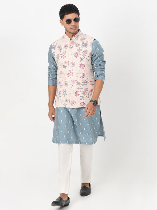 Woven Printed Straight Jacket