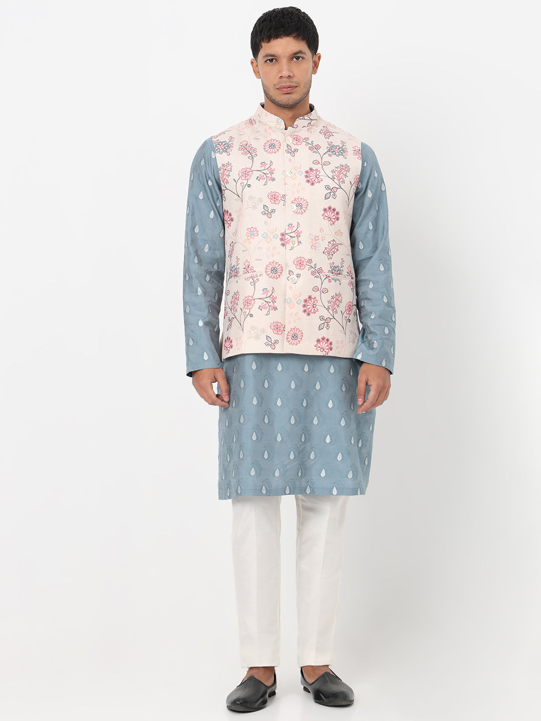Woven Printed Straight Jacket