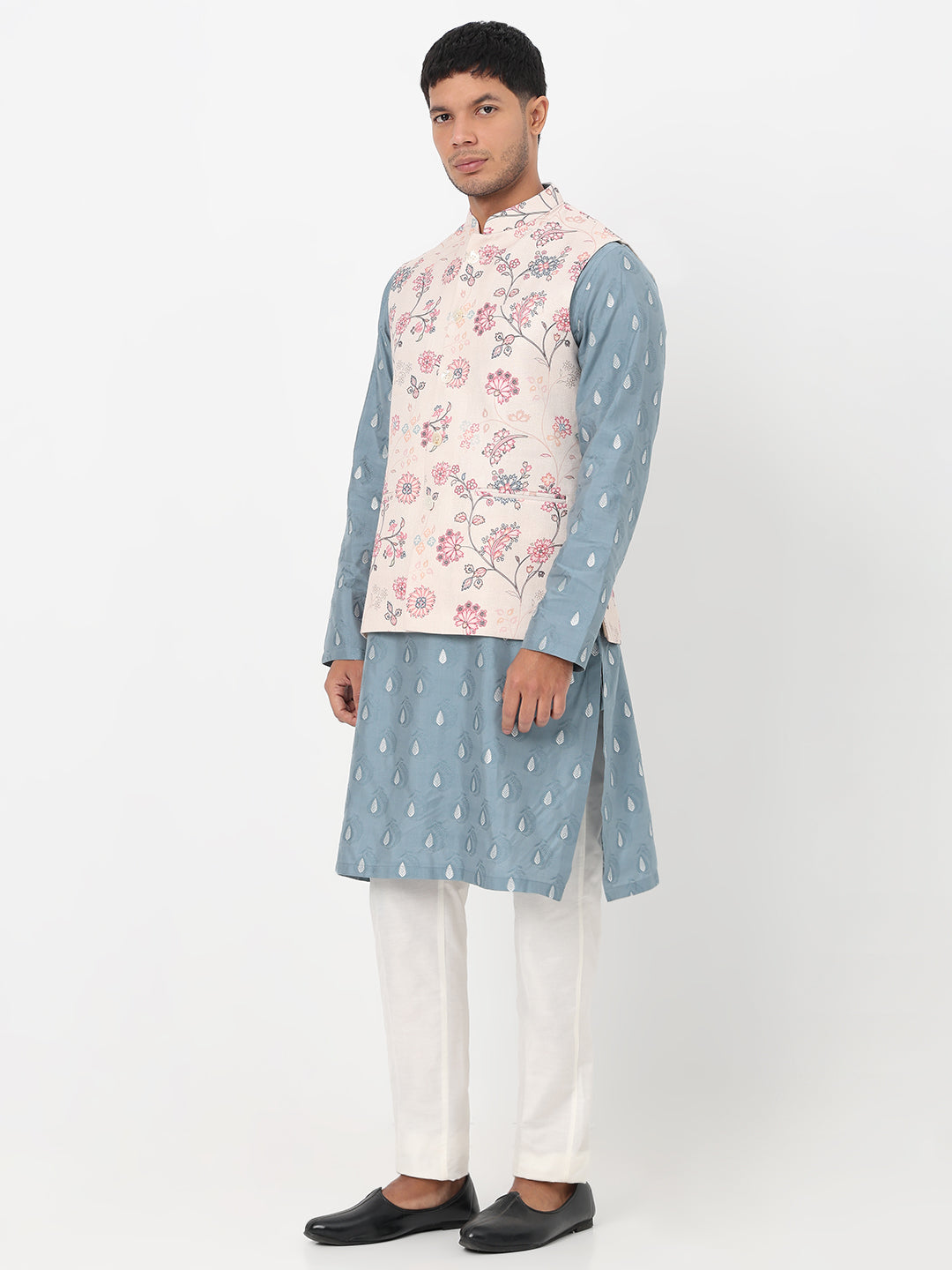Woven Printed Straight Jacket