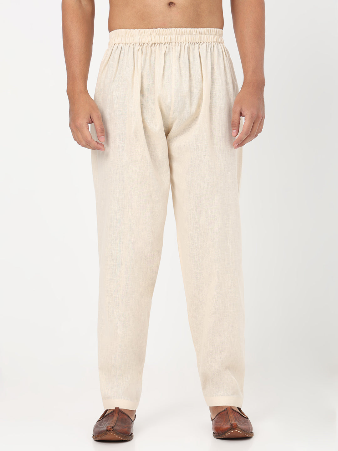 Solid Straight Pathani Set