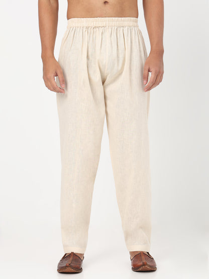 Solid Straight Pathani Set