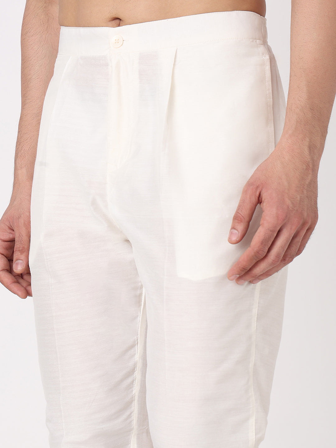 Jaquard Straight Kurta and Pjyama Set