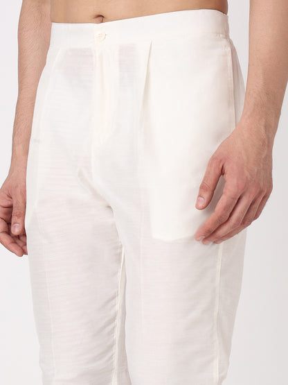 Jaquard Straight Kurta and Pjyama Set