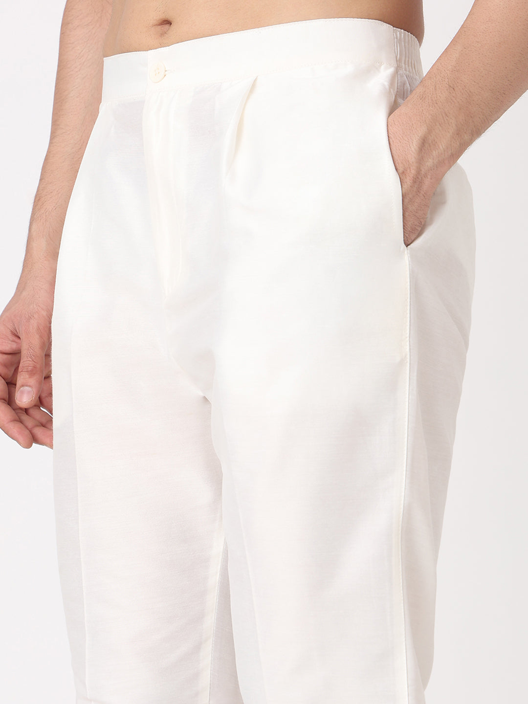 Jaquard Straight Kurta and Pjyama Set