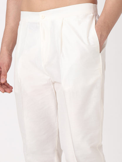 Jaquard Straight Kurta and Pjyama Set
