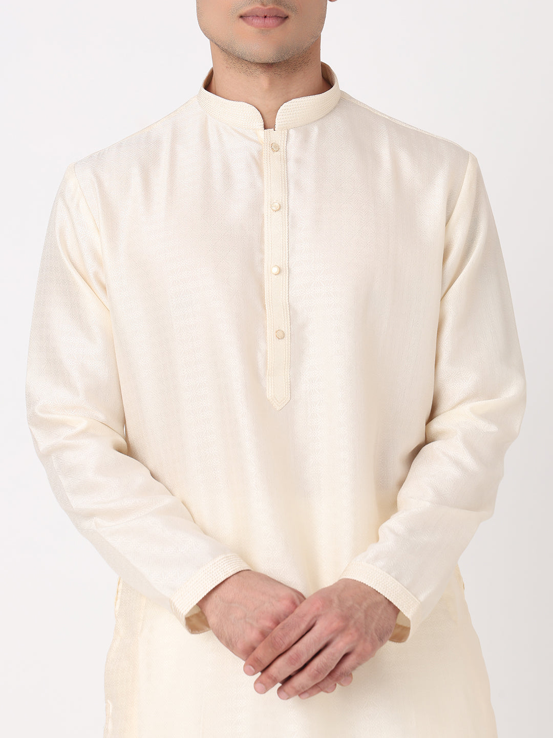 Dobby Straight Kurta and Pjyama Set