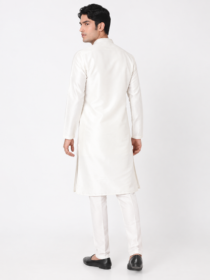 Solid Straight Kurta and Pjyama Set