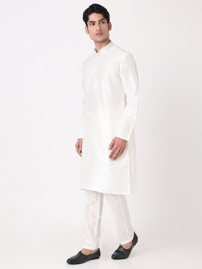 Solid Straight Kurta and Pjyama Set