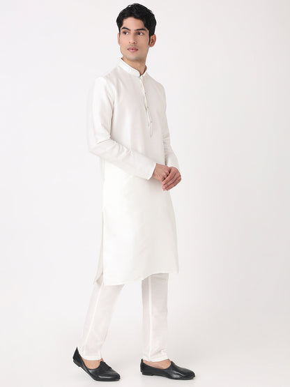 Solid Straight Kurta and Pjyama Set